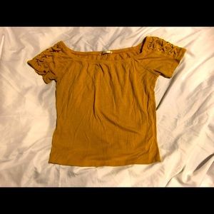 Medium, Yellow, crop top